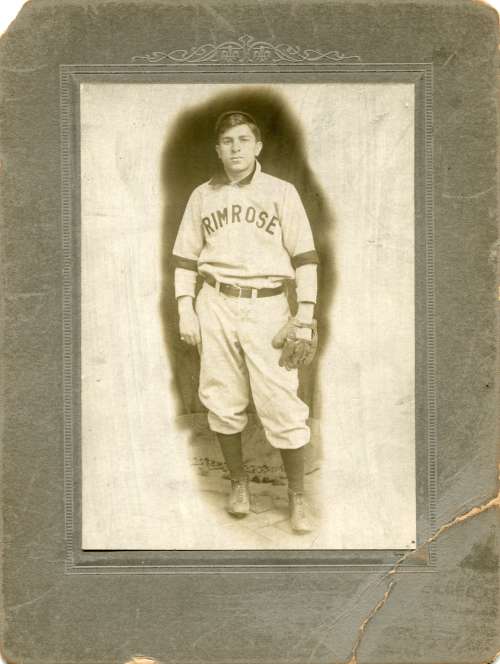Max Goldman Primrose Base Ball Player 1905